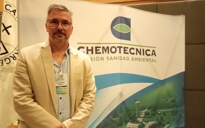Guillermo Tarelli, Gerente División Salud Ambiental en Chemotécnica: «Extrañaba la presencialidad, es distinto lo virtual a ver los rostros en vivo de los asistentes»