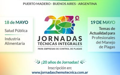 Buenos Aires, Argentina: Concluyen las jornadas internacionales de plagas urbanas organizadas por Chemotécnica.
